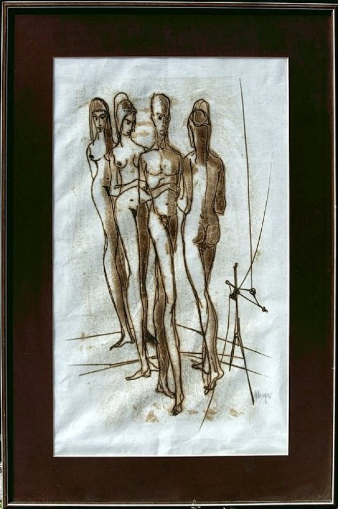 Tugomir Huberger, Male and Female Nudes