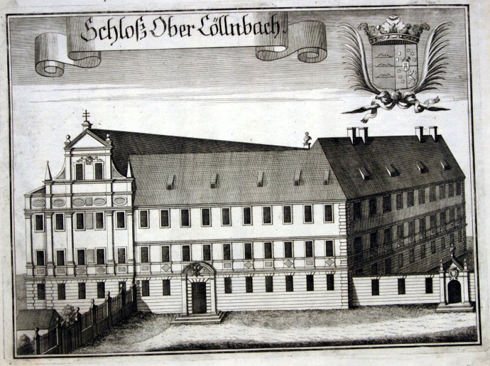 Michael Wening (1645-1718), Castle Ober Cöllnbach, today Castle Oberköllnbach, Postau County