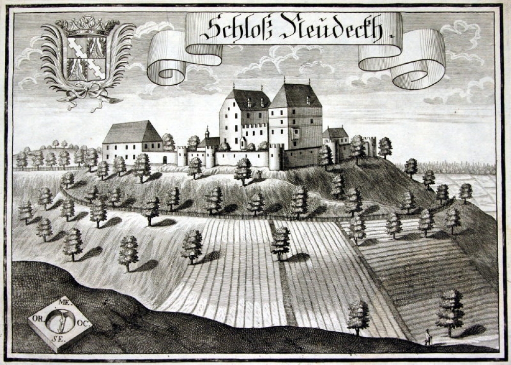 Michael Wening (1645- 1718), Schloß Neudeckh, heute Schloss Neudeck bei Bad Birnbach