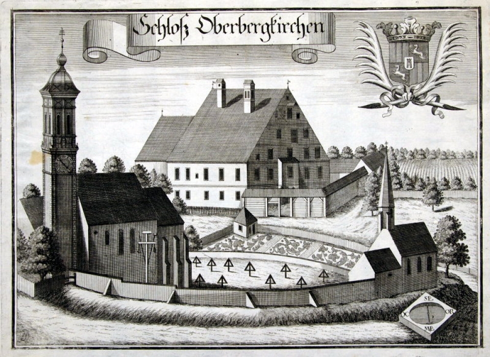 Michael Wening (1645- 1718), Schloß Oberbergkirchen, Mühldorf am Inn