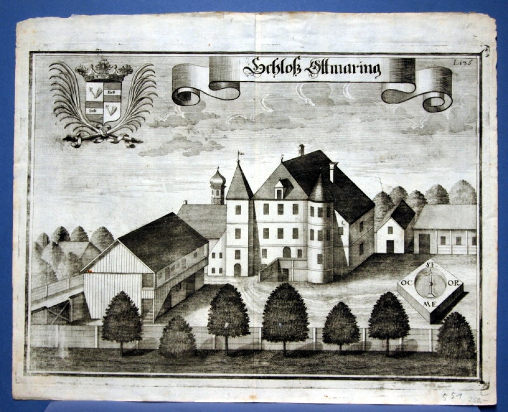 Michael Wening (1645- 1718), Castle Ottmaring, Buchhofen