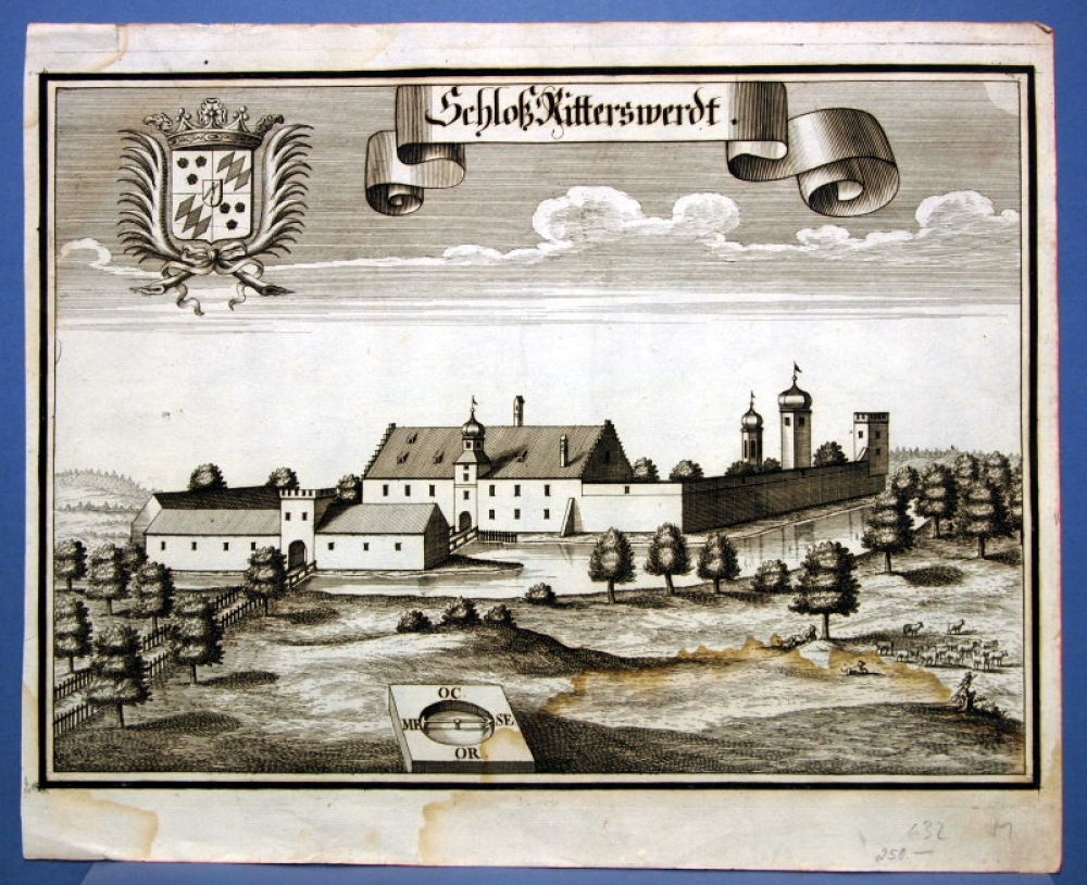 Michael Wening (1645- 1718), Castle Ritterswerdt, Geisenfeld