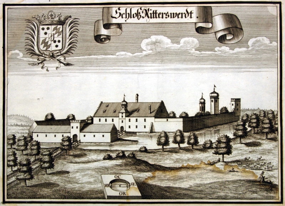 Michael Wening (1645- 1718), Castle Ritterswerdt, Geisenfeld