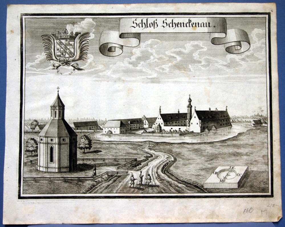 Michael Wening (1645- 1718), Castle Schenckenau, Waidhofen