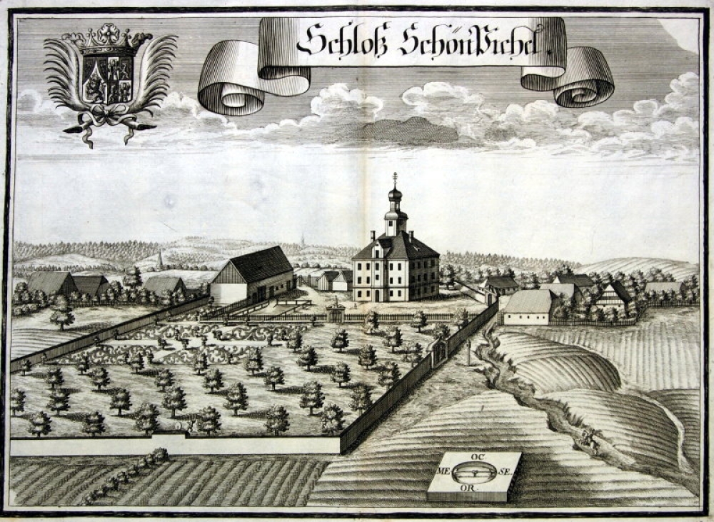 Michael Wening (1645- 1718), Castle Schönbichel, Kranzberg