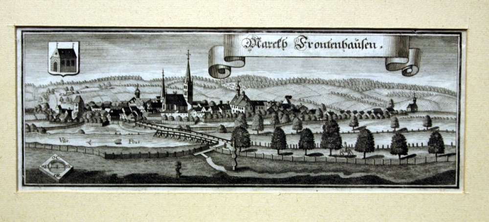 Michael Wening (1645- 1718), Marckt Frontenhausen, heute Markt Frontenhausen,  Dingolfing- Landau