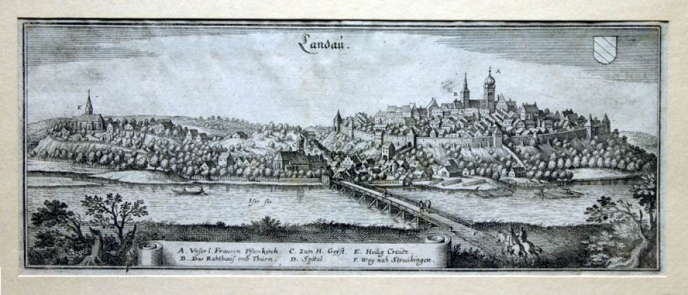 Matthäus Merian (1593-1650), Landau