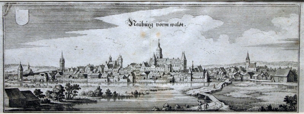 Matthäus Merian (1593-1650), Neuburg vorm Waldt, Neuburg vorm Wald