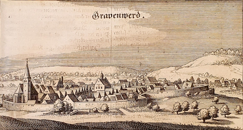 Matthäus Merian, Gravenwerd