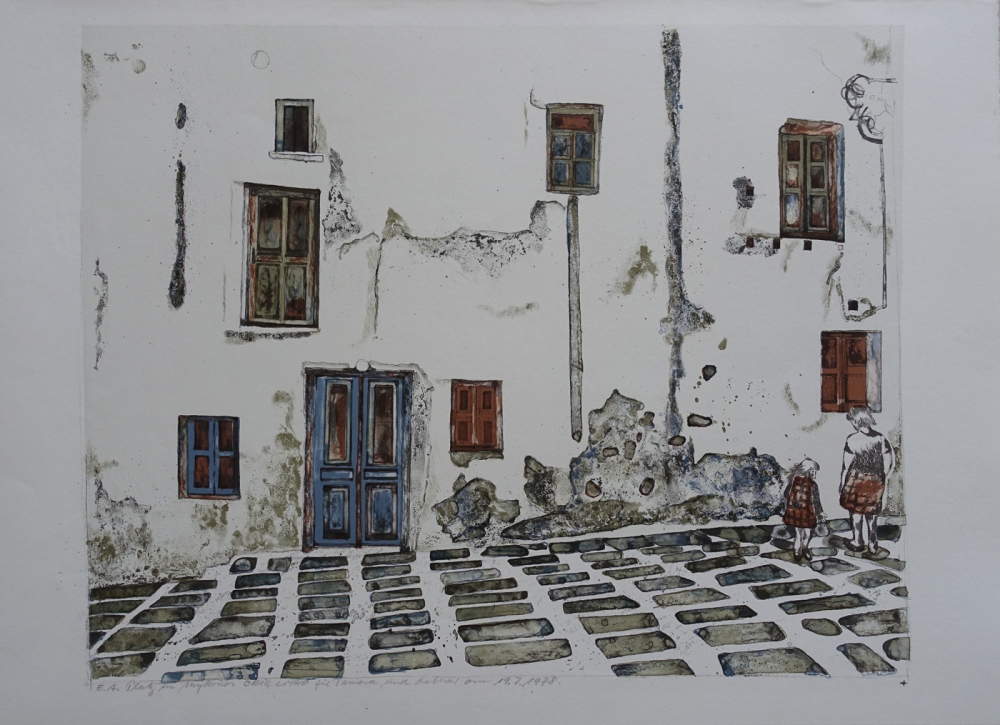 Brigitta Heyduck, Square in Mykonos