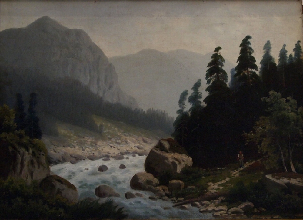 Meyer (um 1880), Mountain Stream