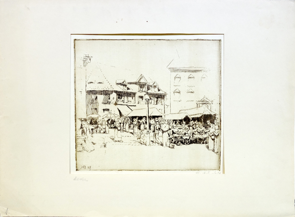 Hans Barthelmeß, Der Marktplatz