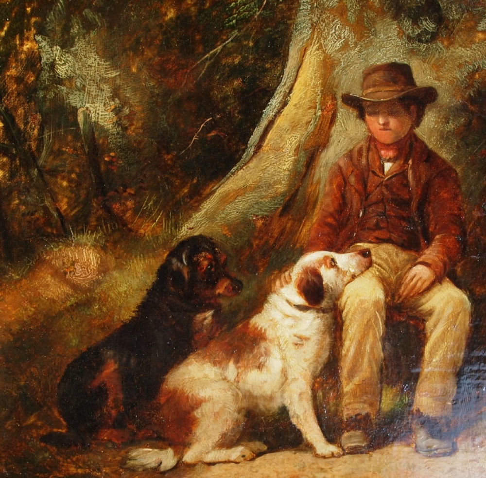 Armfield, George attributed (1808-1893), The Tired Hunter