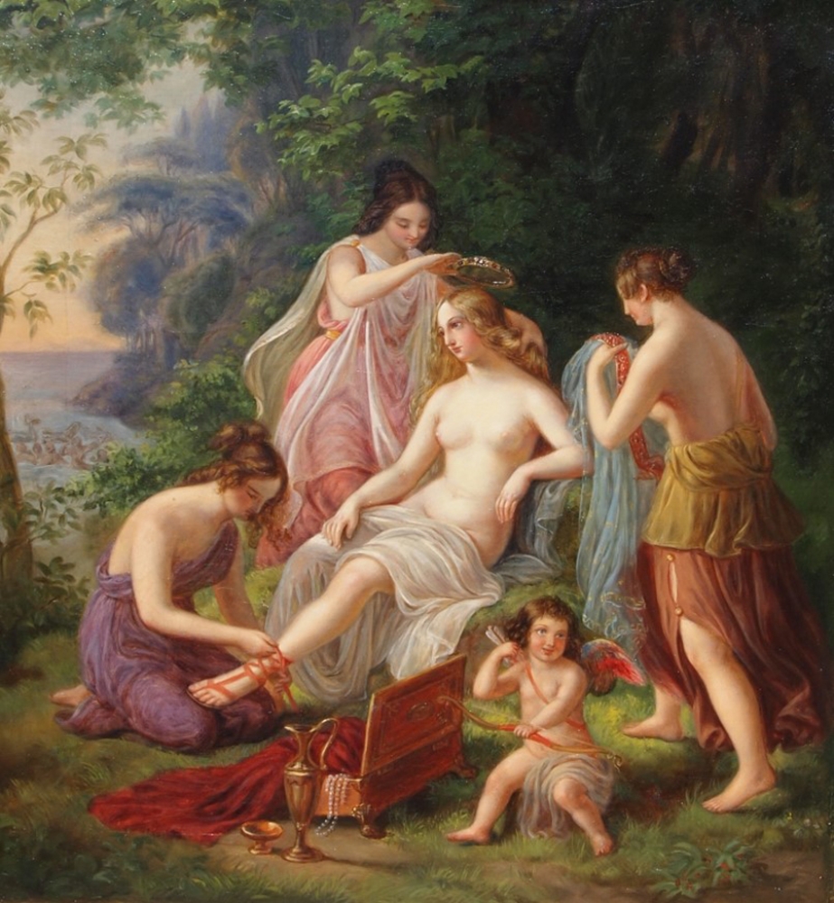 Claudius Herr, Venus und Amor