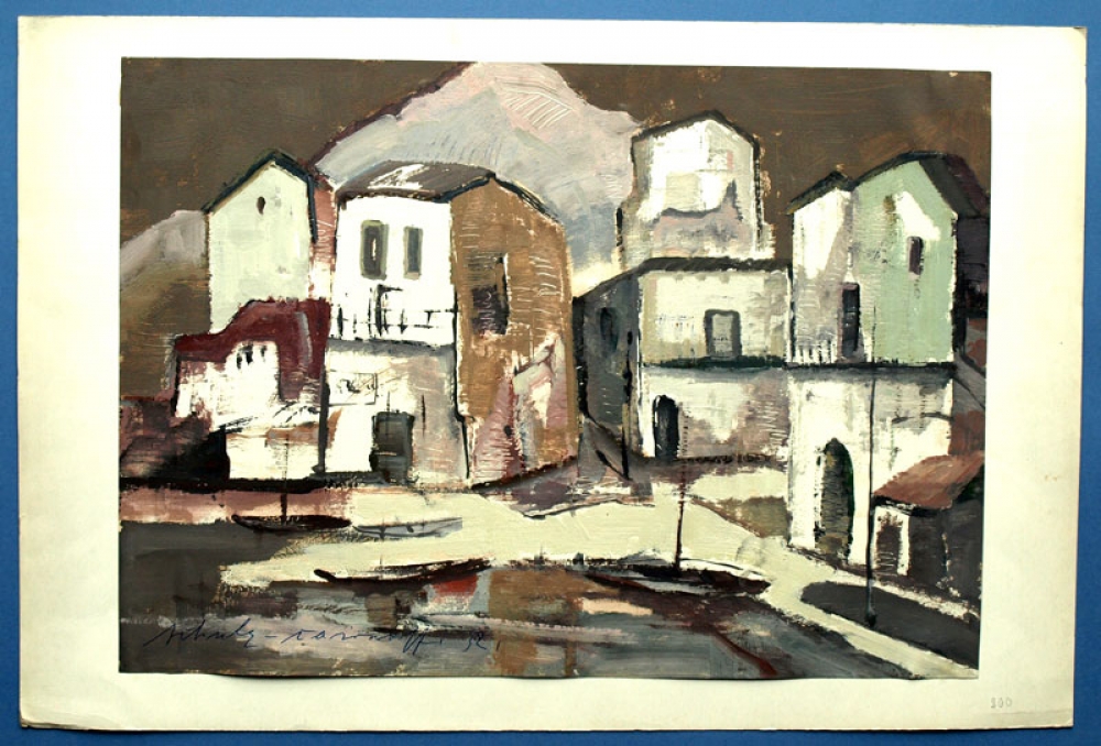 Erwin Shoultz-Carrnoff, Houses at the harbour