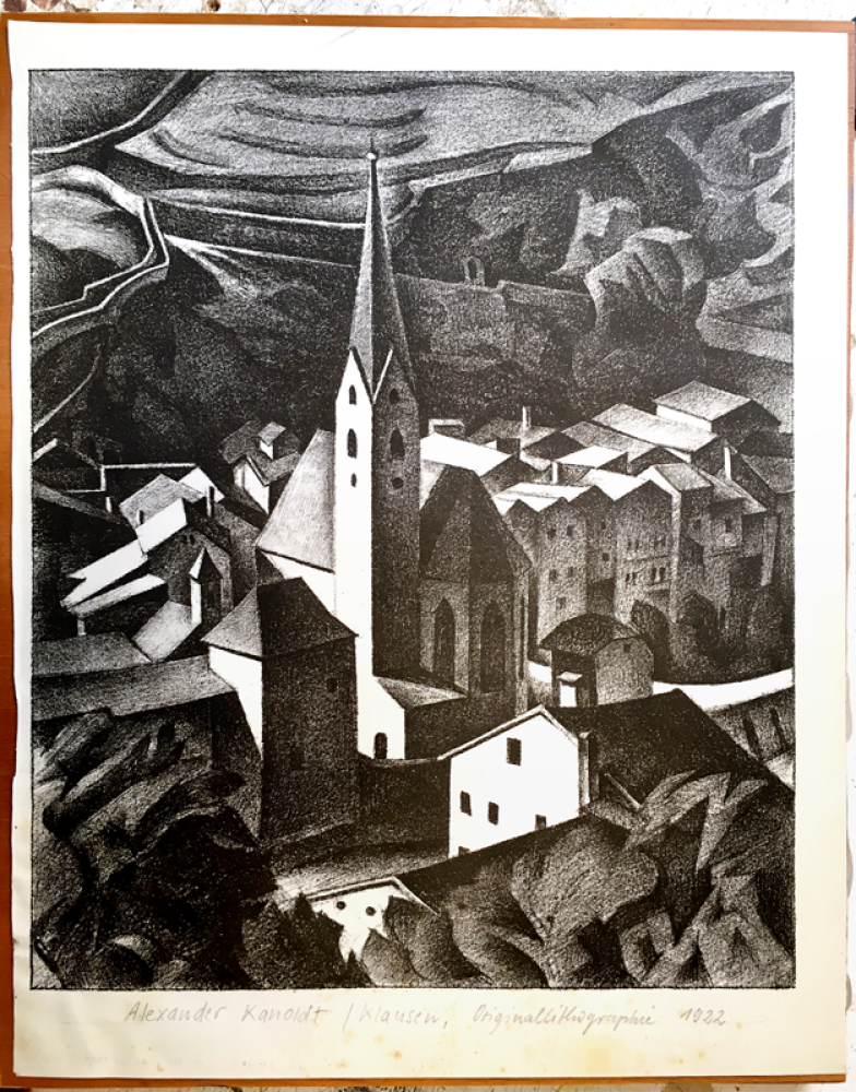 Alexander Kanoldt, Wallfahrtskirche Klausen 1922