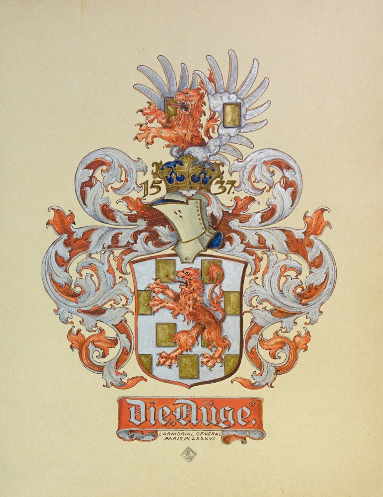 Franz Kainzinger, Die Auge Familienwappen