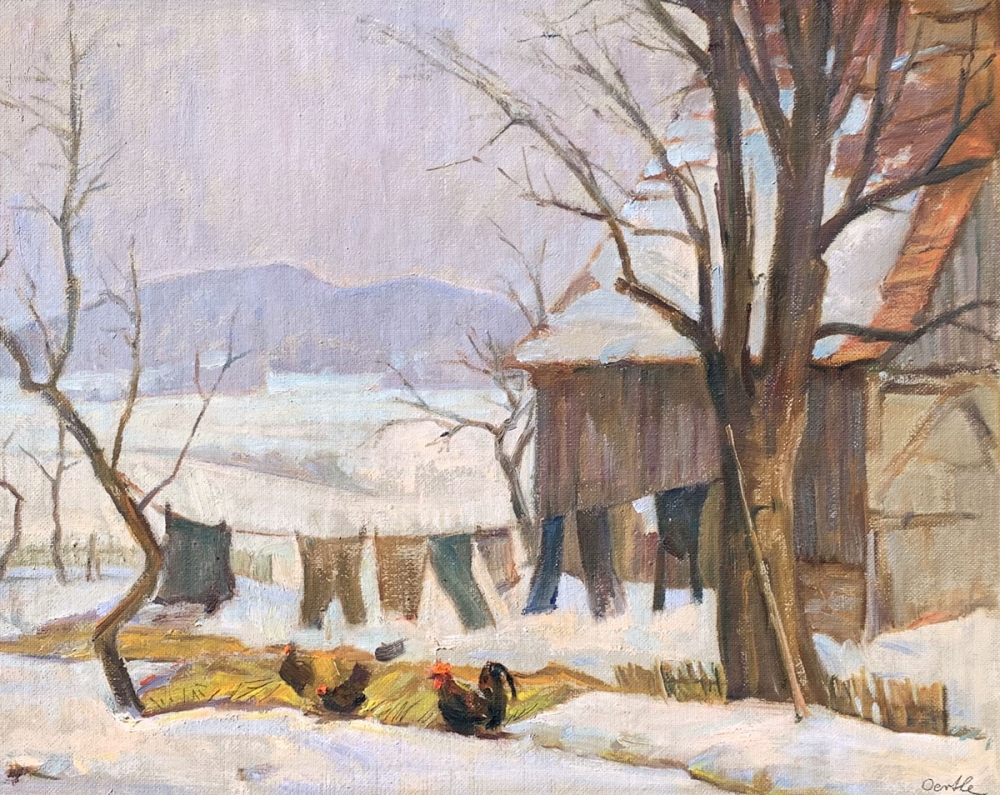 Hans Oertle, Märzenschnee 1965