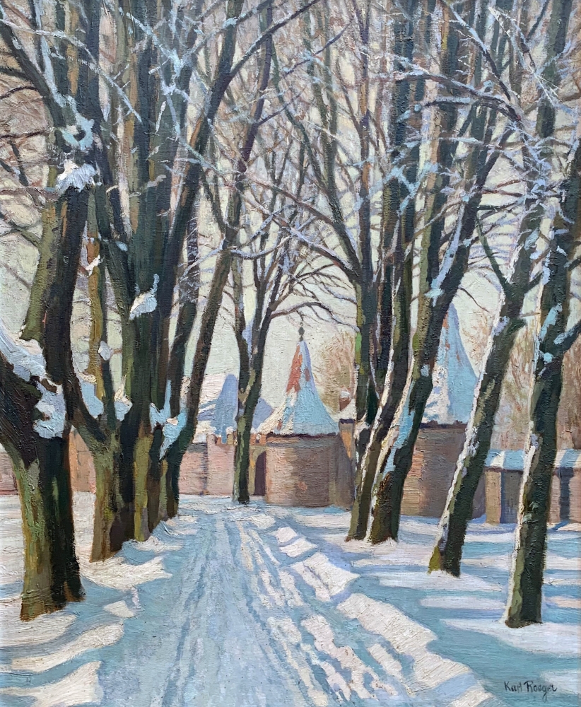 Karl Roeger, Verschneite Allee