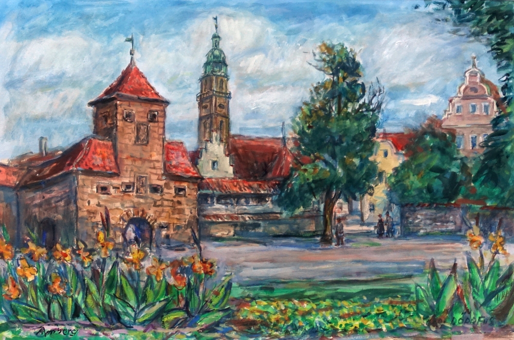 Karl Dörrfuß, Amberg