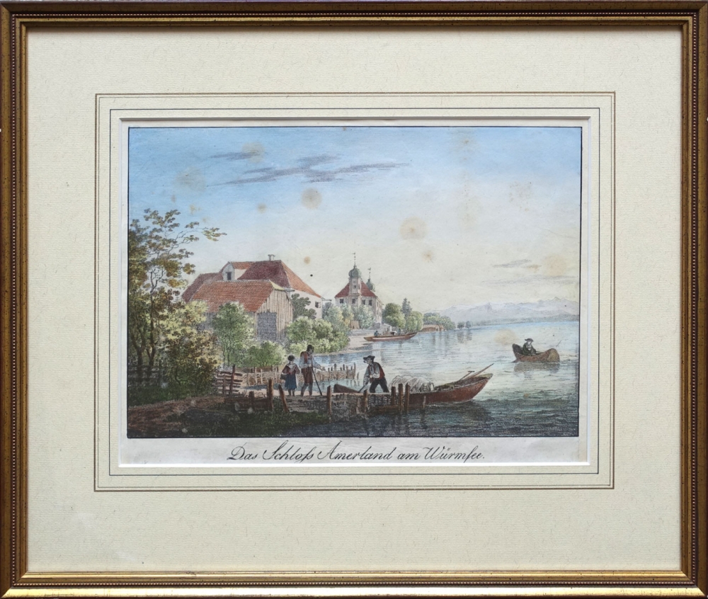 Max Joseph Wagenbauer, Das Schloss Amerland am Würmsee