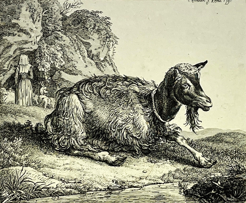 Johann Christian Reinhart, Resting Goat