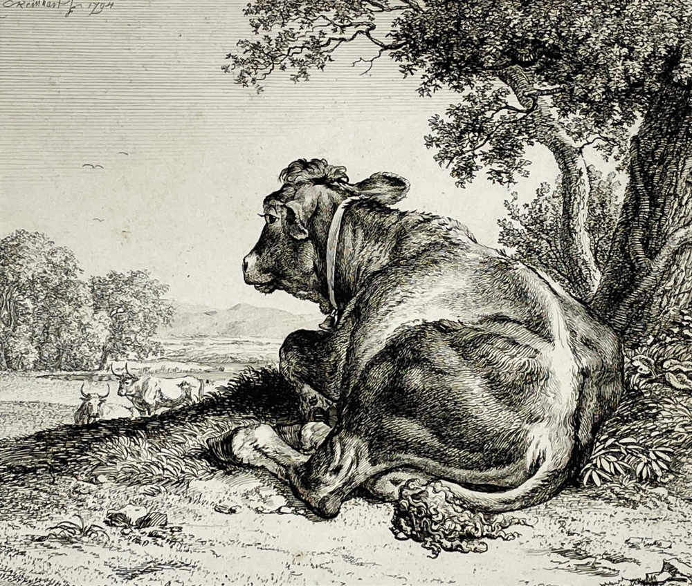 Johann Christian Reinhart, Resting COW