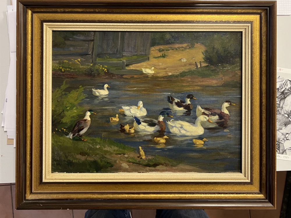 Hans Maulwurf, Ducks in the pond