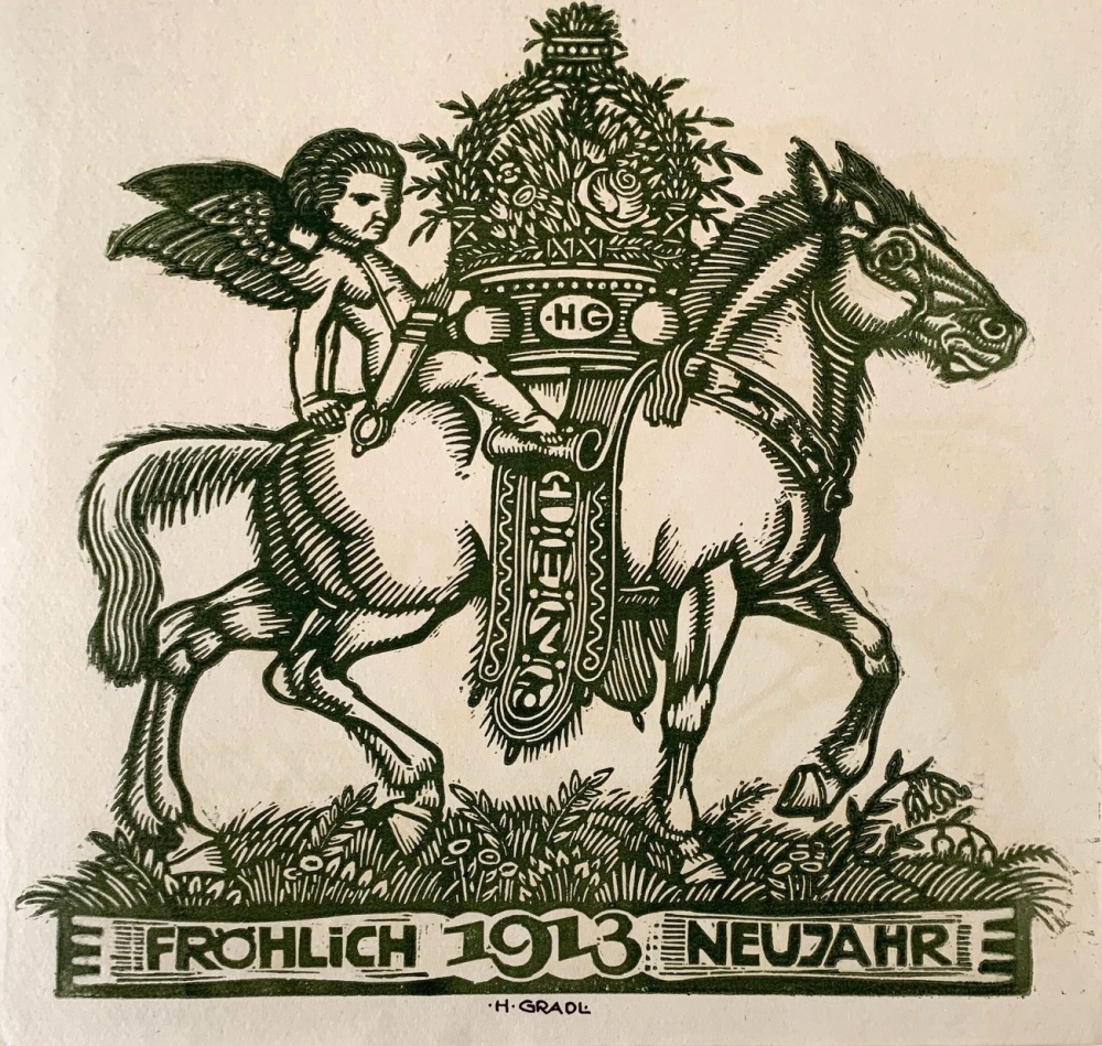 Hermann Gradl, Glückwunsch 1913