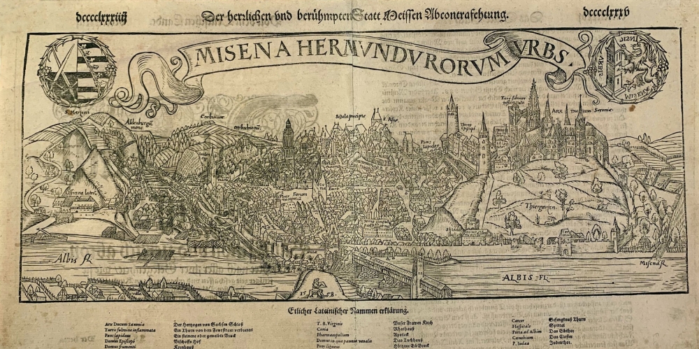 Sebastian Münster, Misena Hermundurorum Urbs