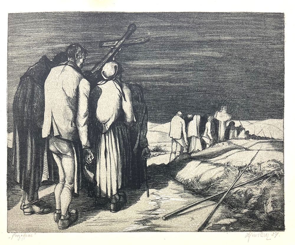 Alfred Finsterer, Procession