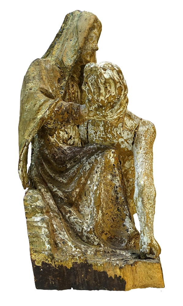 Pietà Wooden figure (late 13th century/early 14th century)