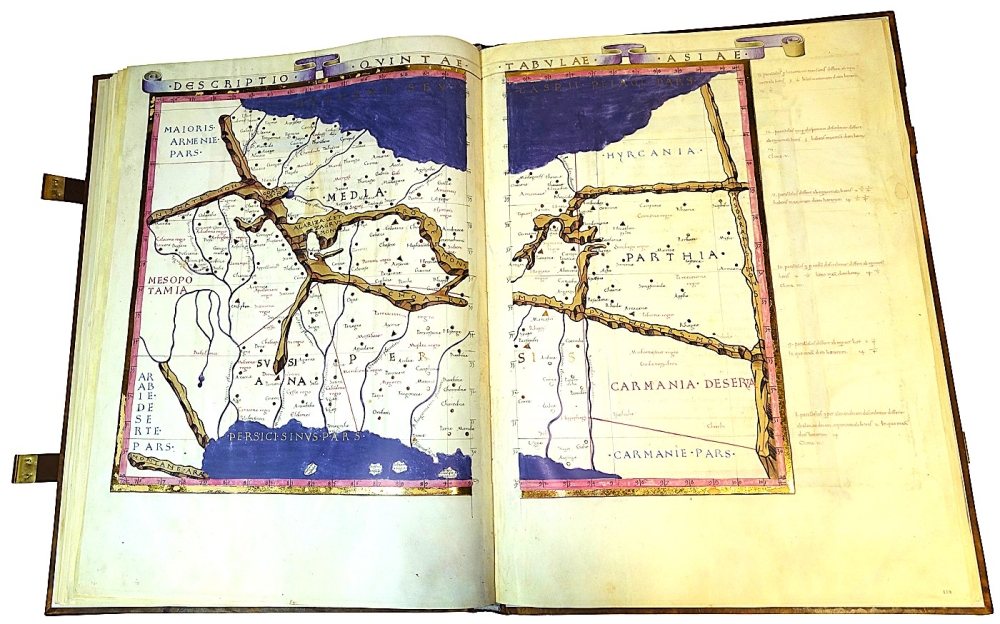 Faksimile Belser Prachtedition - Cosmographia des Claudius Ptolemaeus