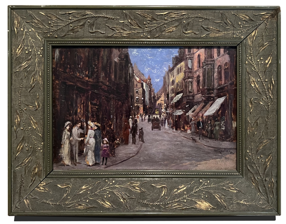 Wilhelm Reuter, Nürnberger Straße um 1900