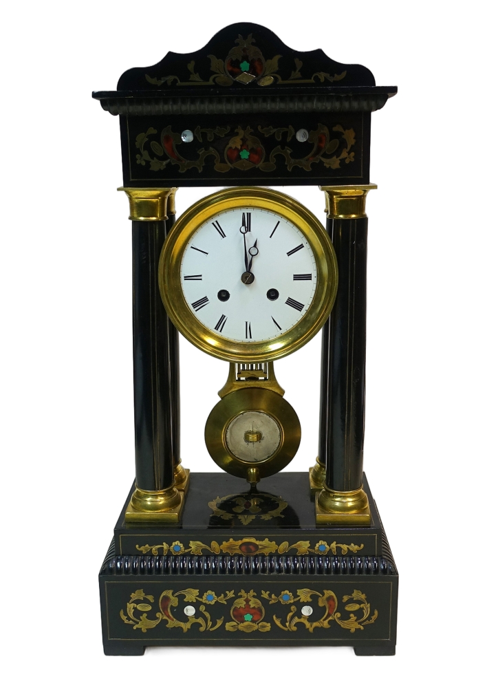 Parisian portal clock - mantel clock