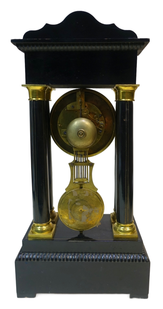 Parisian portal clock - mantel clock