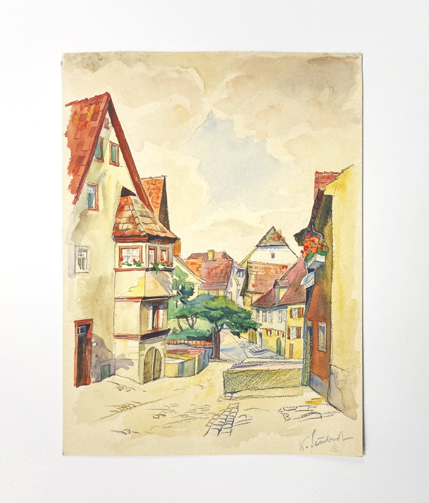 Karl Seubert, Dorfstraße