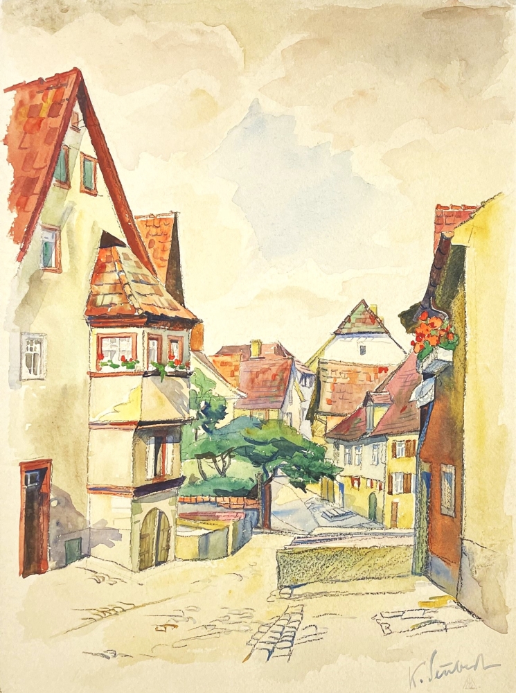 Karl Seubert, Dorfstraße