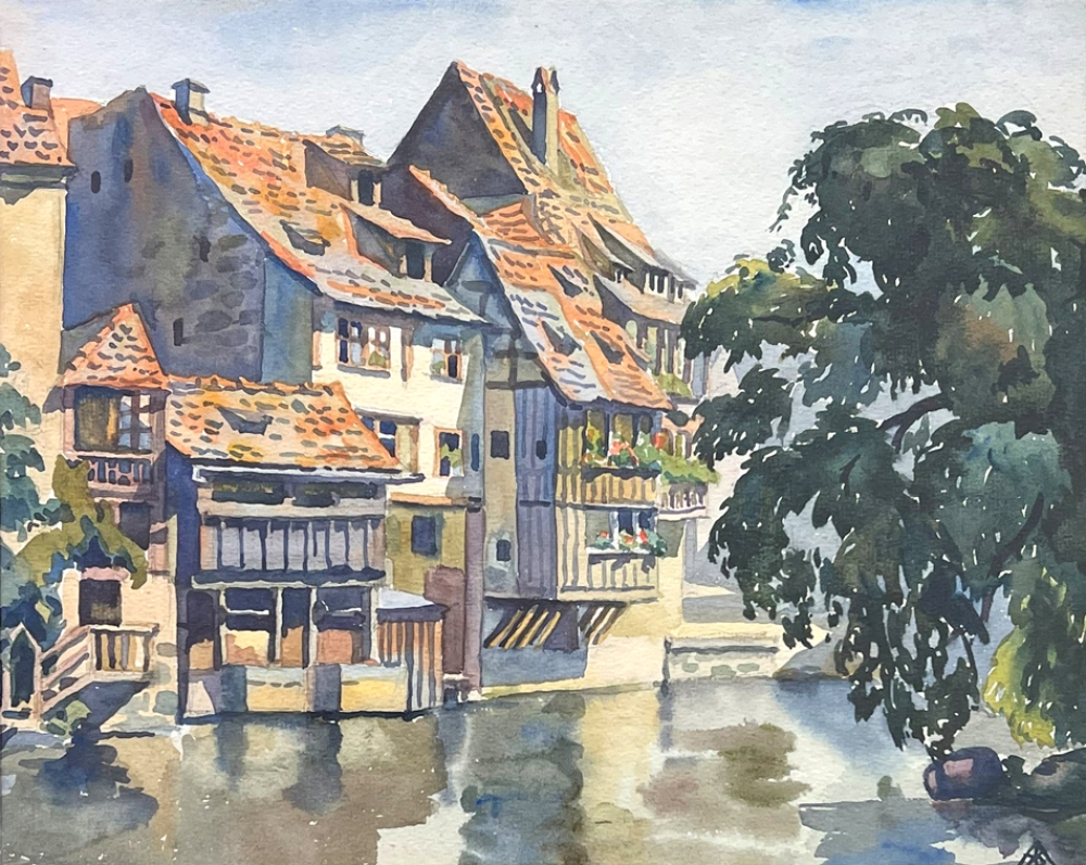 Karl Seubert, Nürnberg - Häuser an der Pegnitz