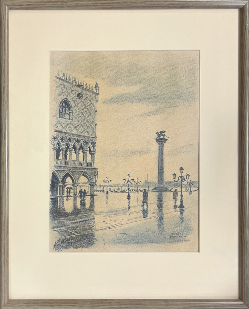 Karl Seubert, Venedig Piazzetta