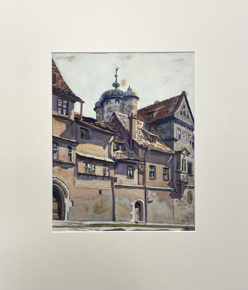 Karl Seubert, Burgfassade