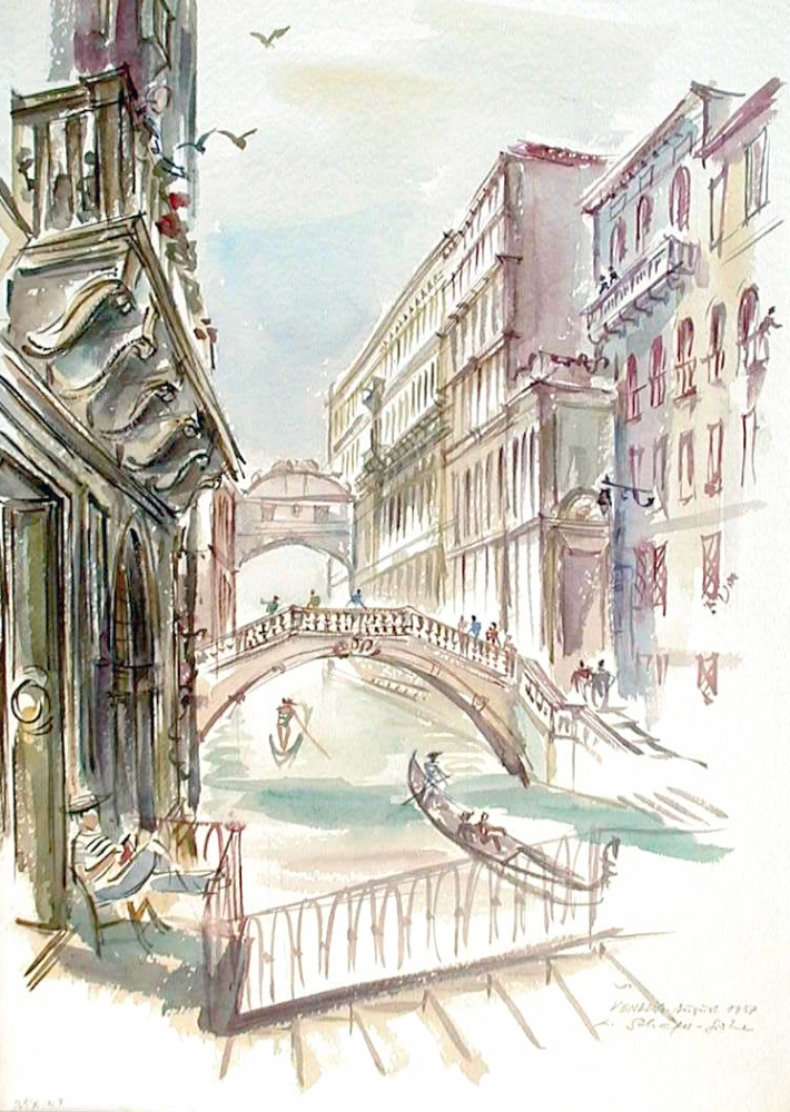 Ludwig Schäfer-Grohe, Venedig