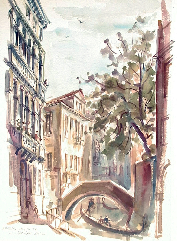 Ludwig Schäfer-Grohe, Venedig