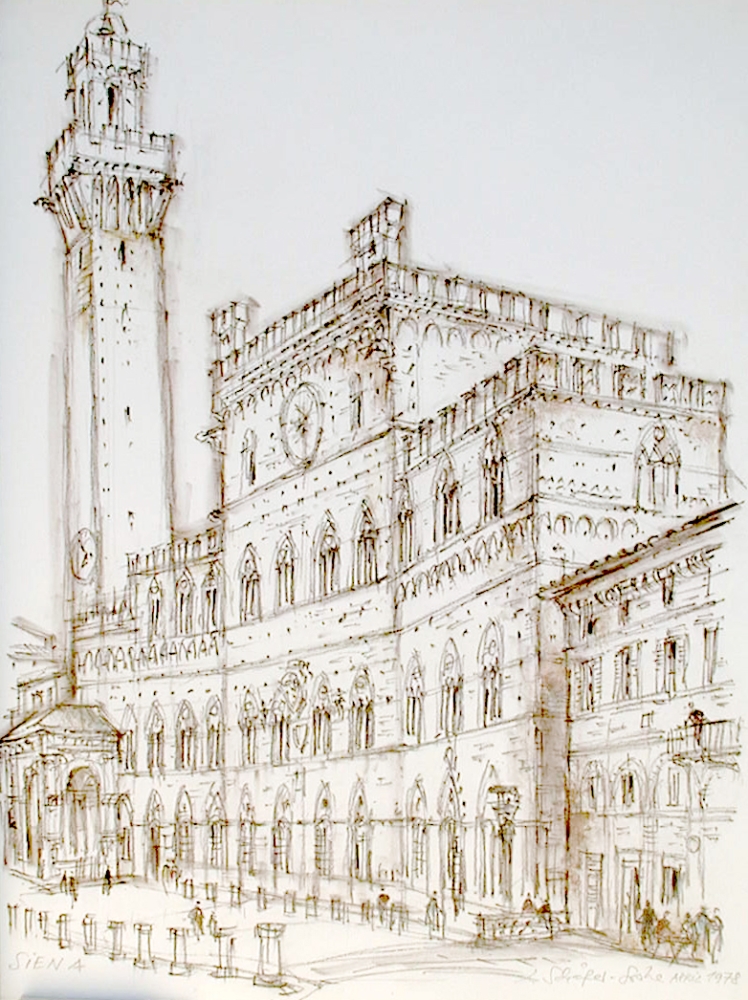 Ludwig Schäfer Grohe, Siena