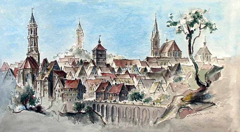 Ludwig Schäfer-Grohe, Rottweil