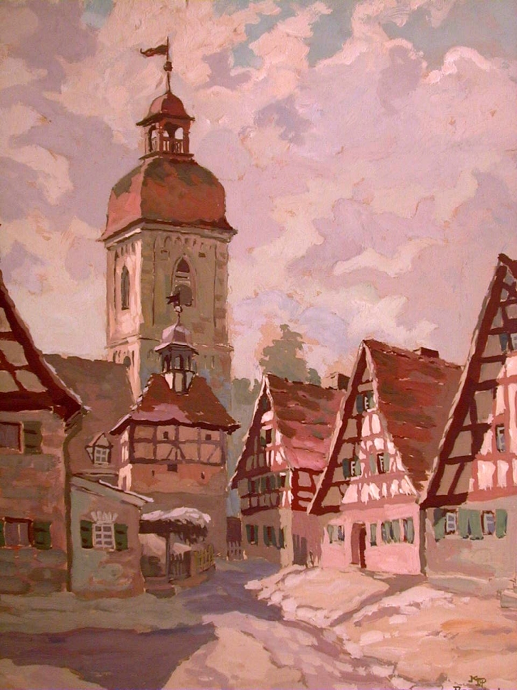 Kurt Mayer-Pfalz, Parish Church of St. Lawrence in Rosstal