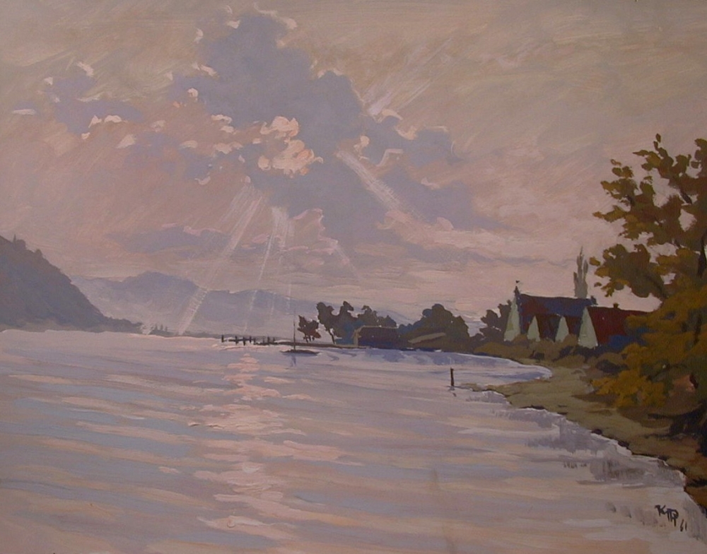 Kurt Mayer-Pfalz, Dorf am See