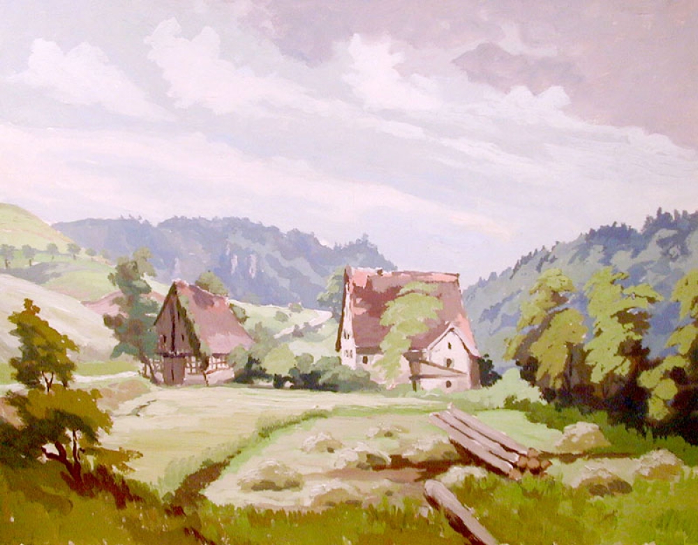 Kurt Mayer-Pfalz, Kuchenmühle im Wiesenttal