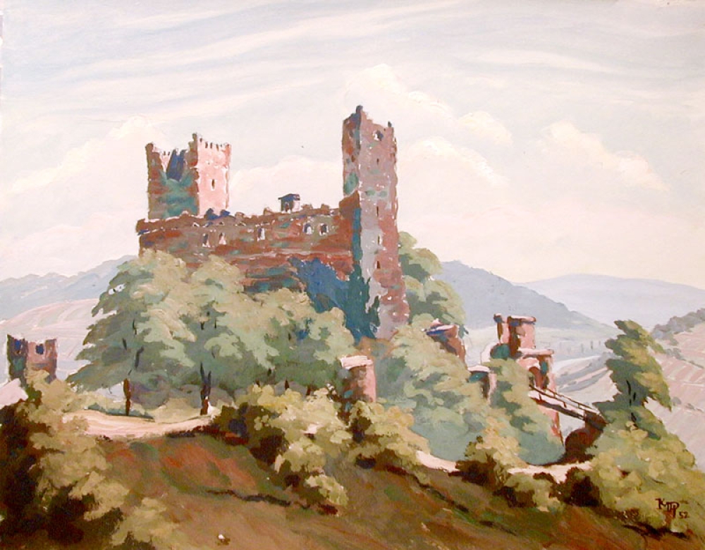 Kurt Mayer-Pfalz, Castle Ruins in Franconia