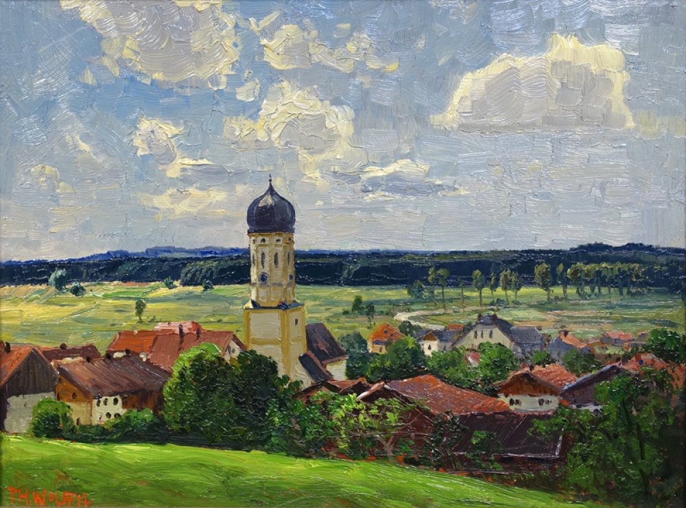 Paul H. Wolff, Village in the Werdenfels country